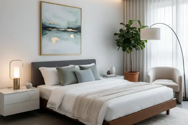 Como decorar quarto de casal pequeno para quem tem rotina corrida e precisa de descanso de qualidade